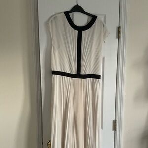 Reiss Harley Maxi Pleated Dress